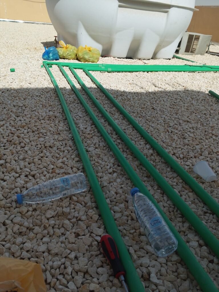 تأسيس سباكة للسطح - كهربائي وسباك شمال الرياض